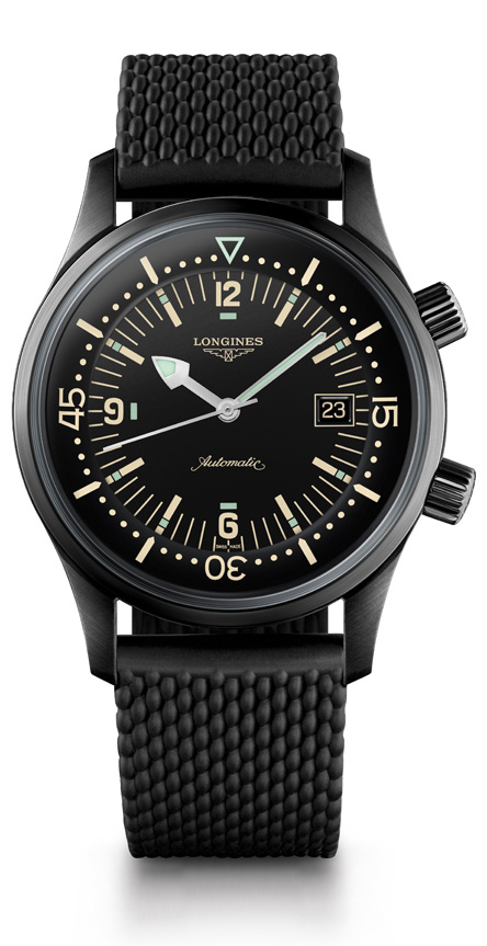 LONGINES Heritage Legend Diver Black-1