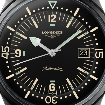 LONGINES Heritage Legend Diver Black-3