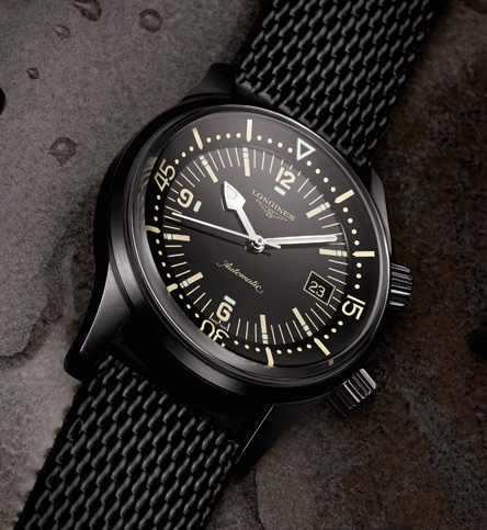 LONGINES Heritage Legend Diver Black-2