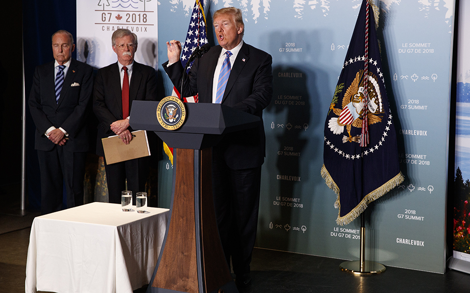 G7: Εφυγε πριν από τη λήξη ο Τραμπ – «Μας εκμεταλλεύτηκαν για δεκαετίες, δεν είναι δυνατόν να συνεχιστεί»-1