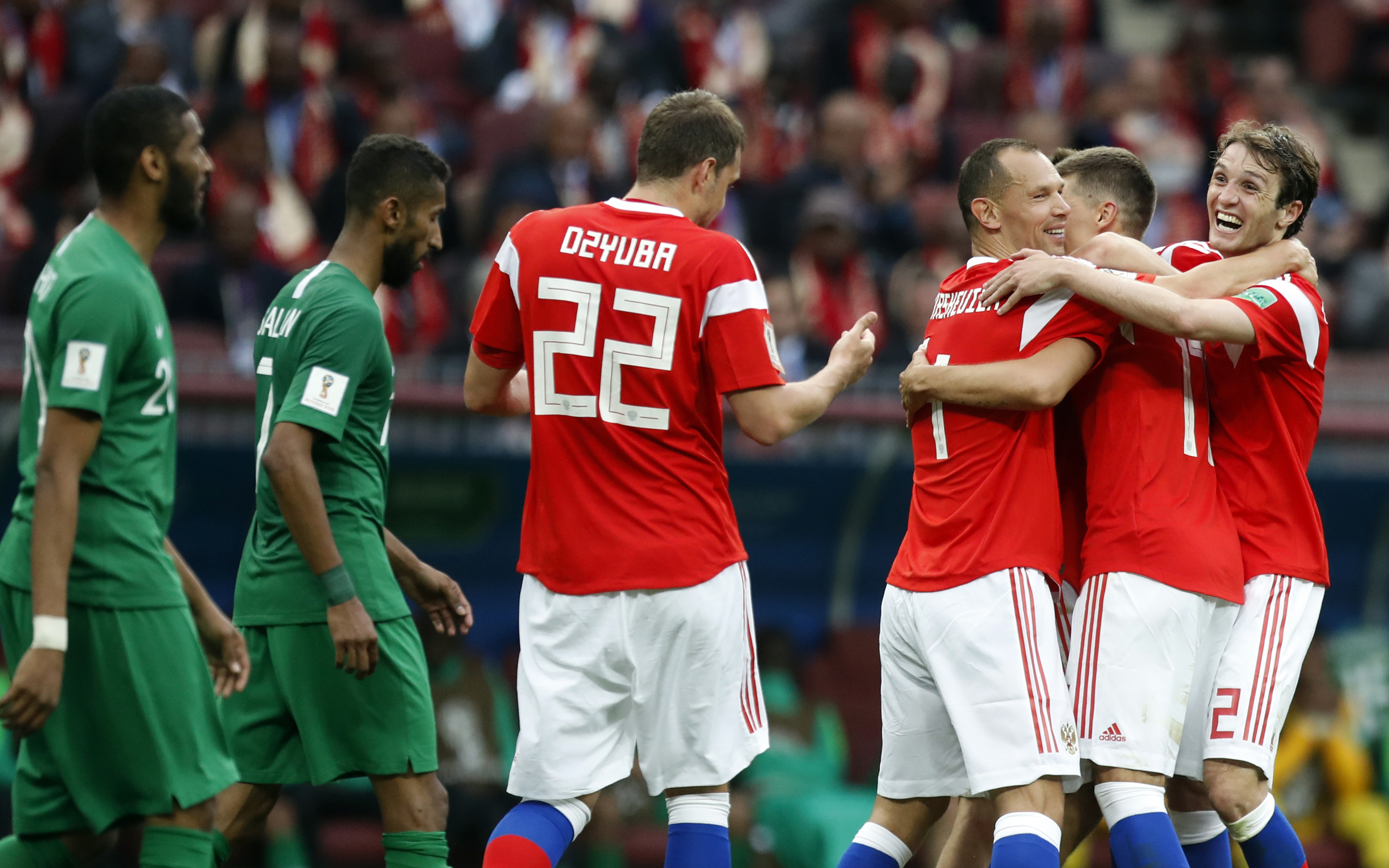 Αγριεμένη η Ρωσία 5-0 τη Σαουδική Αραβία-4