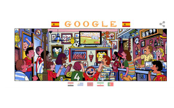 Αφιερωμένο στον πρώτο όμιλο του Μουντιάλ το doodle της Google-2