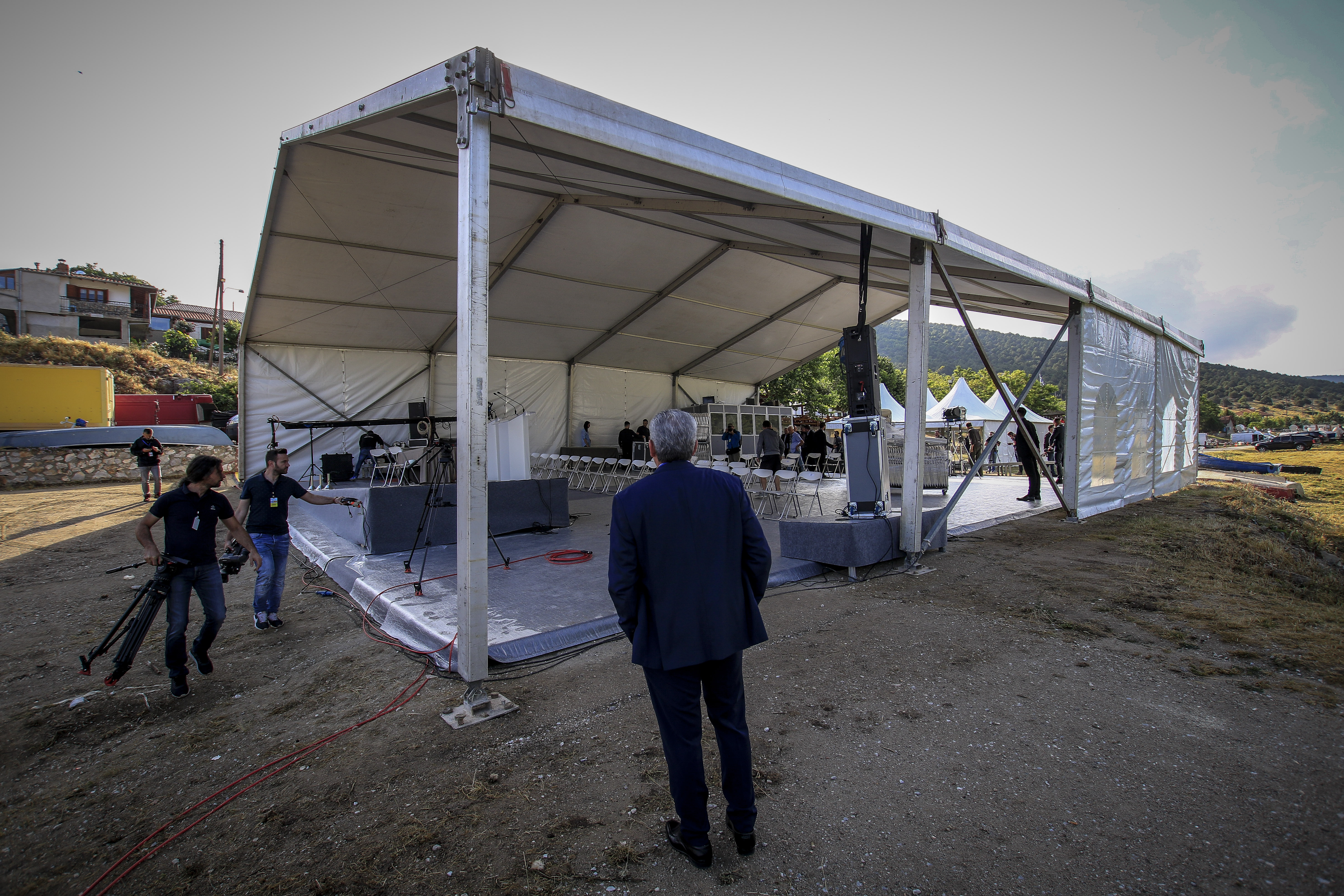 Καρέ – καρέ το «τελετουργικό» στις Πρέσπες-18