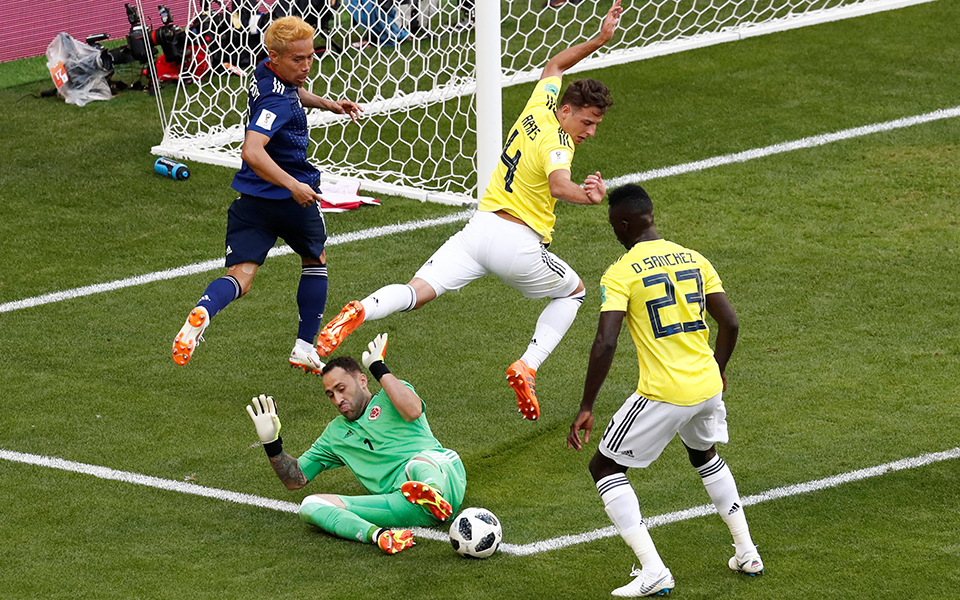 Η Ιαπωνία έβαλε «φωτιά» στον 8ο όμιλο με νίκη κόντρα στην Κολομβία-4