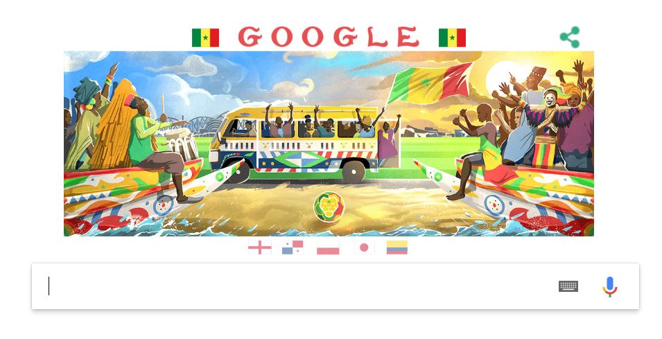 Στους σημερινούς αγώνες του Μουντιάλ αφιερωμένο το doodle της Google-1
