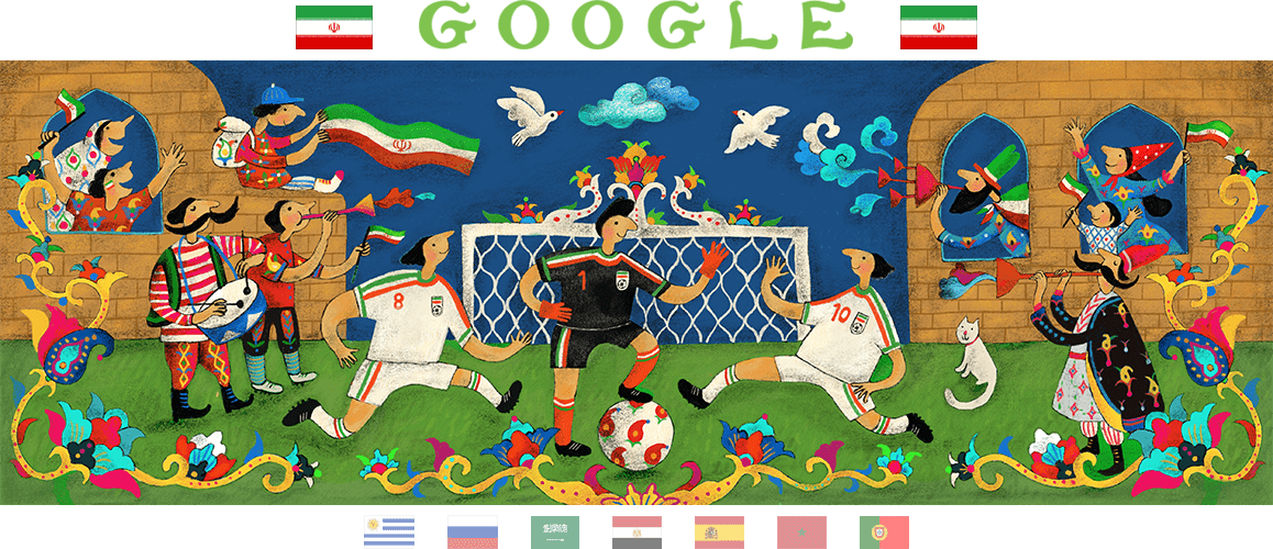 Στη 12η μέρα του Μουντιάλ της Ρωσίας αφιερωμένο το doodle της Google-1