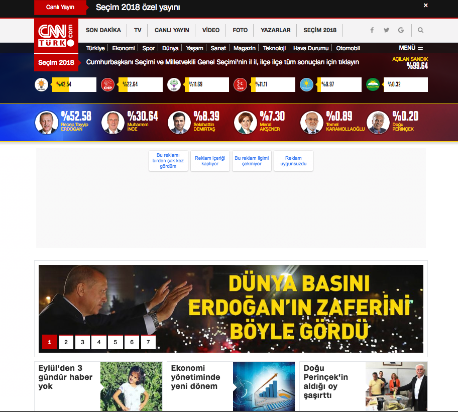 Πως «υποδέχθηκε» ο τουρκικός Τύπος τη νίκη Ερντογάν στον α’ γύρο-4