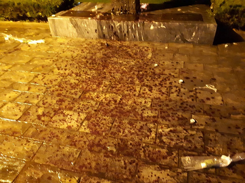 Βεβήλωσαν το Μνημείο του Ολοκαυτώματος στη Θεσσαλονίκη-1