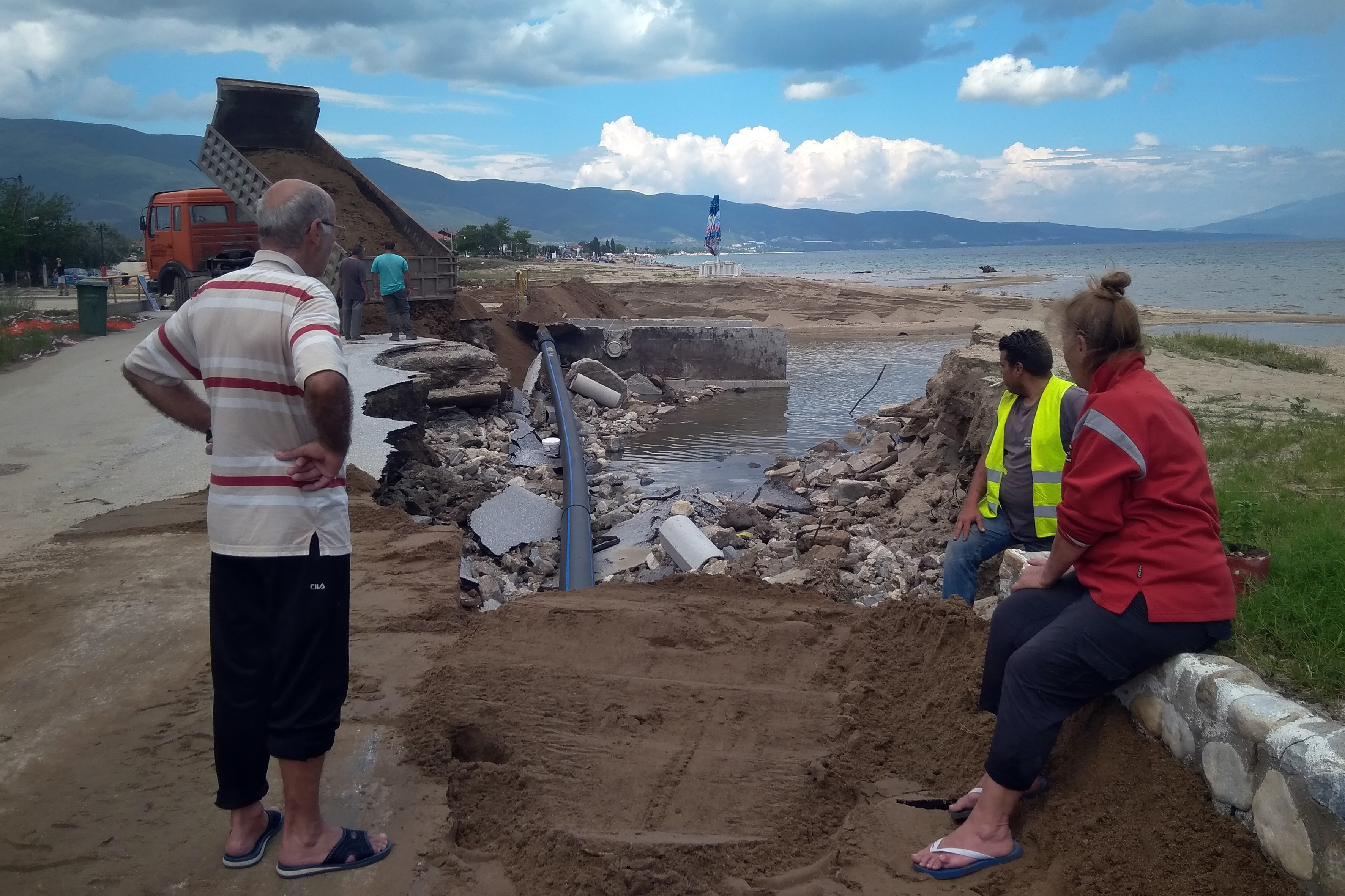 Η επόμενη μέρα από το πέρασμα της κακοκαιρίας στα Βρασνά Θεσσαλονίκης-5