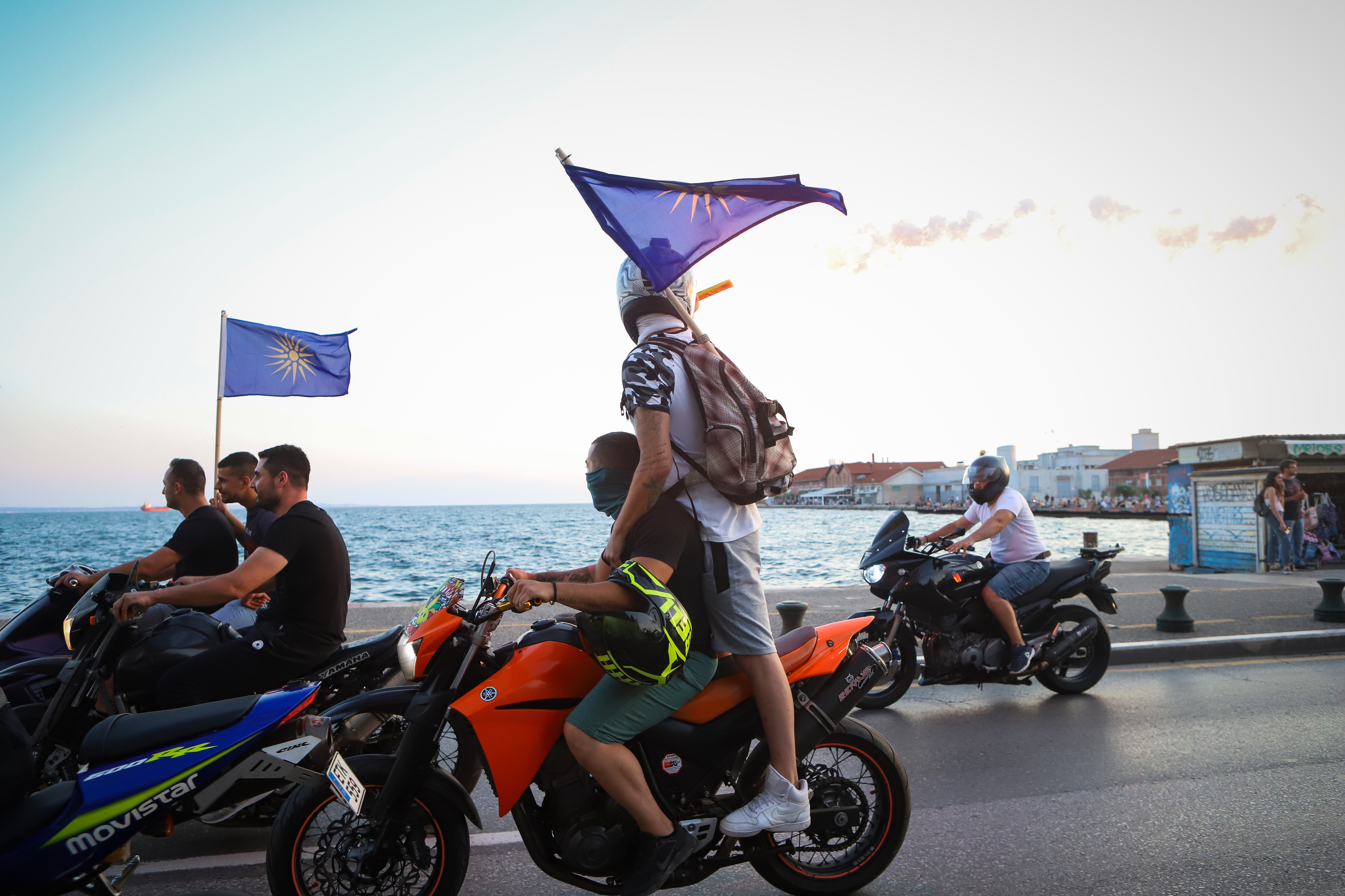 Θεσσαλονίκη: Μηχανοκίνητη πορεία για το Σκοπιανό (φωτογραφίες)-6