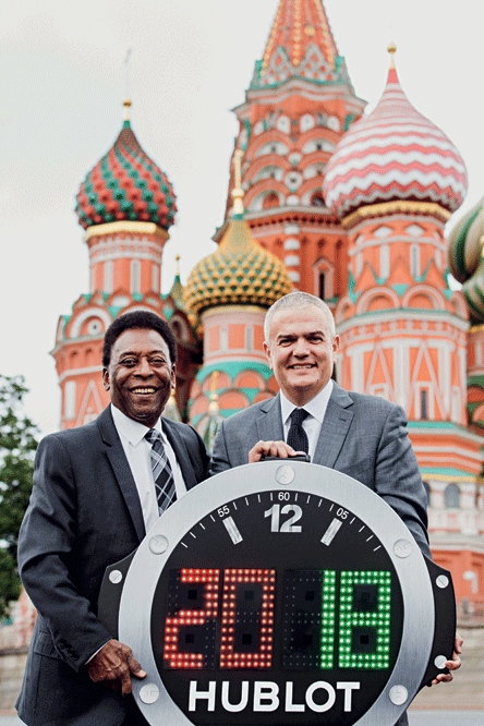 H HUBLOT στο Μουντιάλ με το Big Bang Referee 2018 FIFA World Cup Russia-3