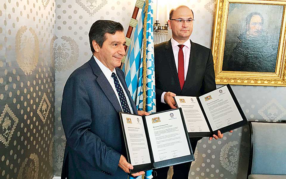 Ο Εθνικός Κήπος αναγεννάται χάρις στην ελληνοβαυαρική φιλία και συνεργασία-1