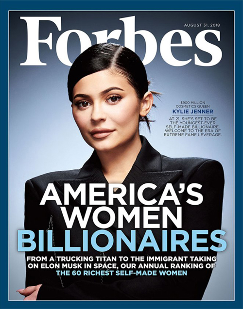 H Kylie Jenner στη λίστα του Forbes με τις πλουσιότερες αυτοδημιούργητες γυναίκες!-1