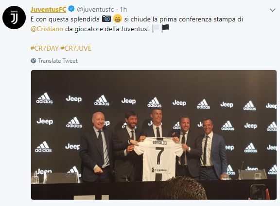 Ρονάλντο: Ηρθα στη Γιουβέντους για το Champions League (βίντεο – φωτογραφίες)-2