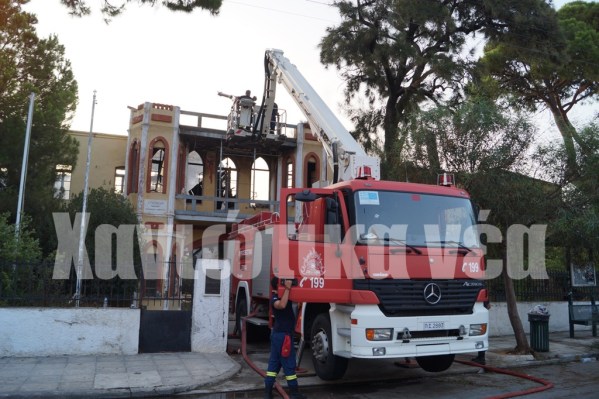 Καταστράφηκε ολοσχερώς το κτίριο του Πολεμικού Μουσείου στα Χανιά (φωτογραφίες)-4