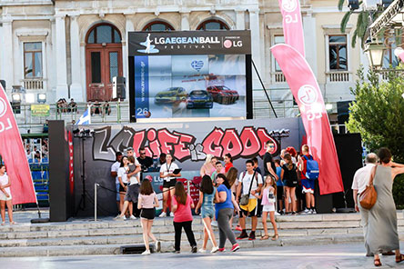 Για τρίτη συνεχόμενη χρονιά διεξήχθη με επιτυχία το LG AegeanBallFestival-3