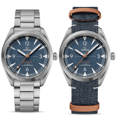OMEGA Railmaster Master Chronometer «Denim»-5