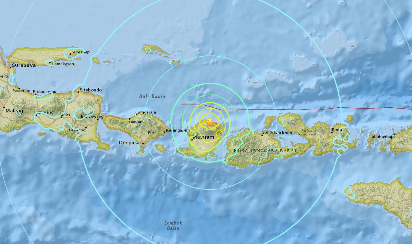 Ισχυρός σεισμός 7 Ρίχτερ στην Ινδονησία – Εκδόθηκε προειδοποίηση για τσουνάμι-1