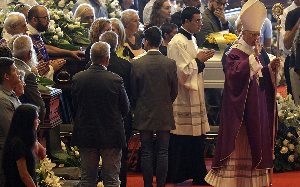 Γένοβα: Το τελευταίο αντίο στα θύματα της τραγωδίας (φωτογραφίες)-6