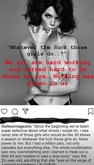 Δικαιολογημένος o πόλεμος εναντίον της Kendall Jenner από διάσημα supermodels;-4