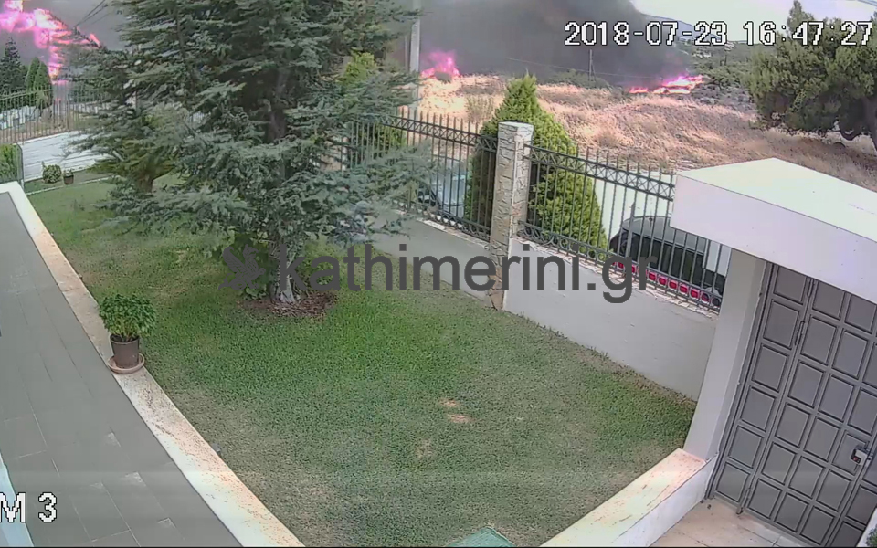 Αποκλειστικό βίντεο «Κ»: Πώς ξέσπασε η πυρκαγιά στο Μάτι-7