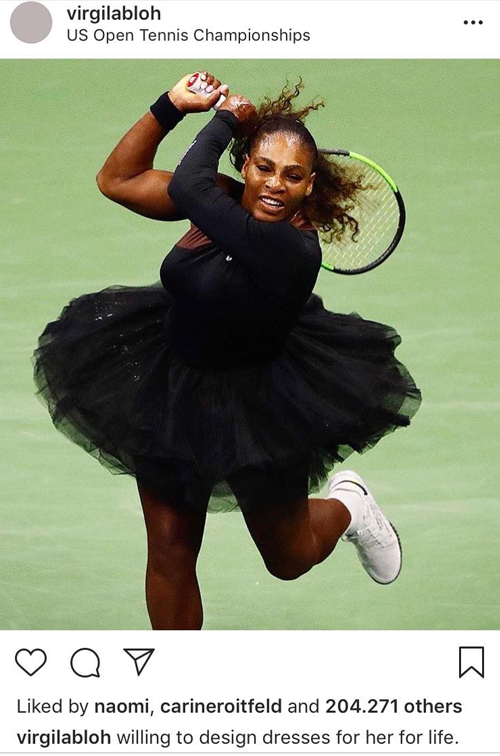 To Twitter ”τρελάθηκε” με την εμφάνιση της Serena Williams στο τερέν-3