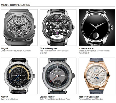 Ανακοινώθηκαν οι φιναλίστ για τα βραβεία ωρολογοποιίας GPHG 2018-5