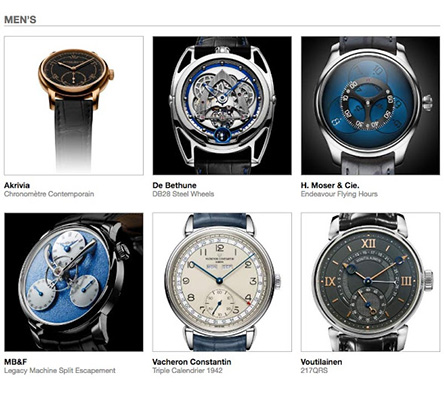 Ανακοινώθηκαν οι φιναλίστ για τα βραβεία ωρολογοποιίας GPHG 2018-4