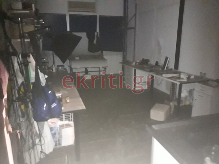 Σοβαρές ζημιές από τη μεγάλη πυρκαγιά στο Πανεπιστήμιο Κρήτης (φωτογραφίες)-2