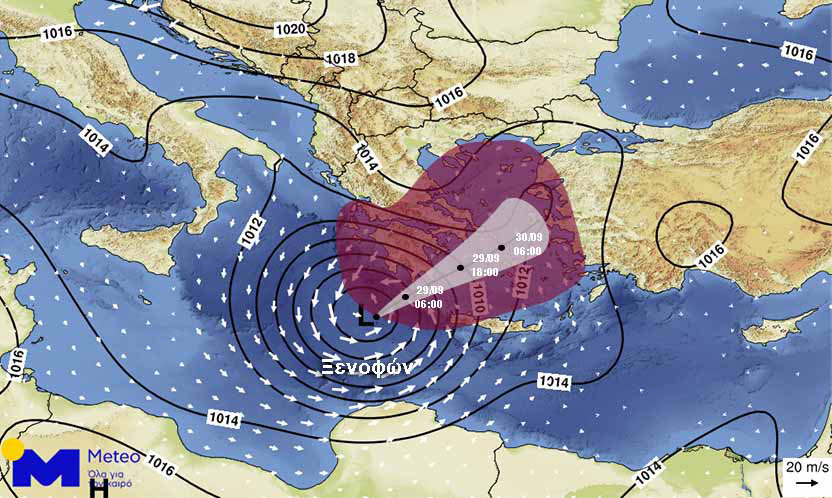 Η πορεία του κυκλώνα τις επόμενες ώρες (φωτογραφίες και βίντεο)-2
