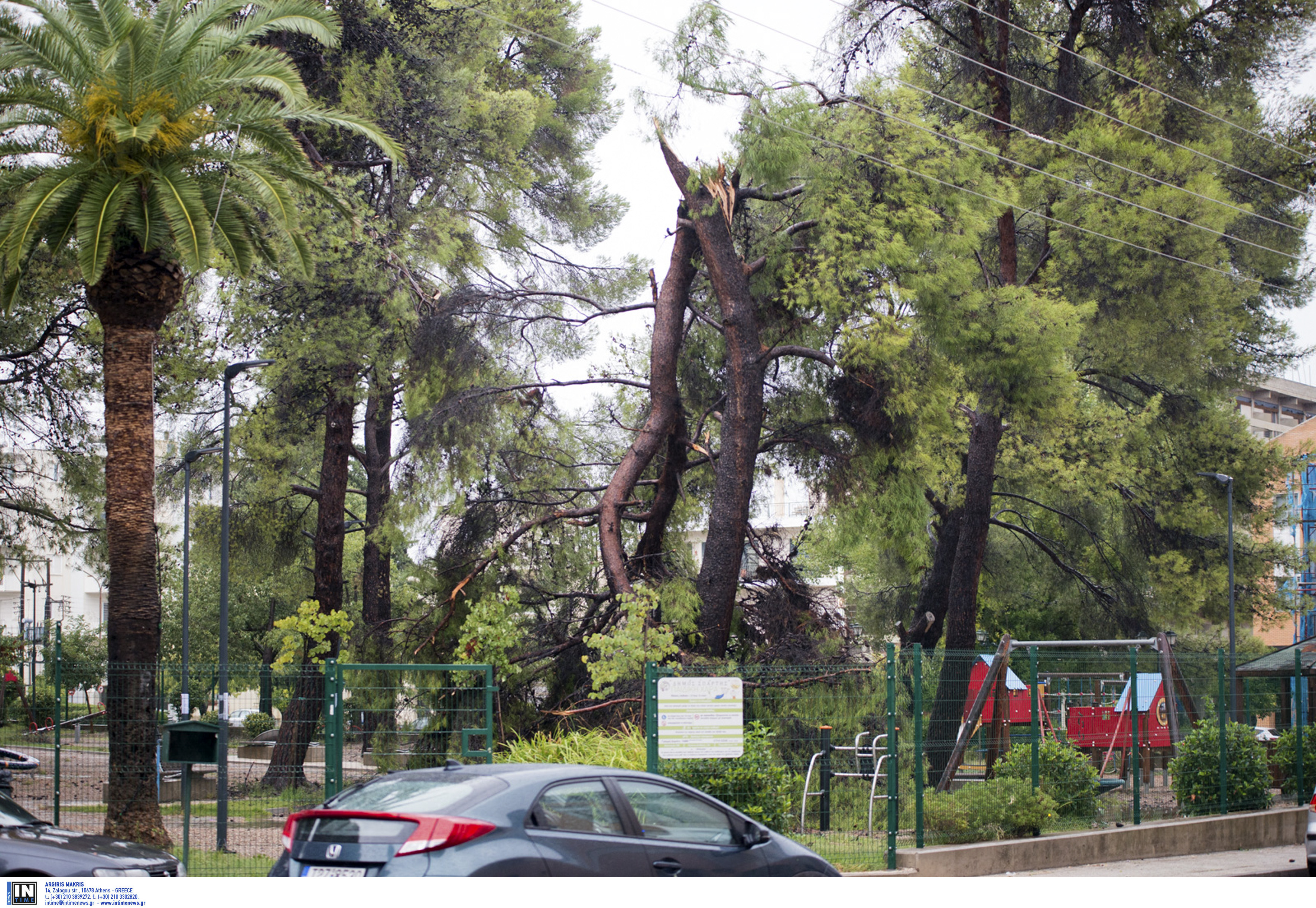 Σε Αργολίδα και Κορινθία τα σημαντικότερα προβλήματα από το πέρασμα του κυκλώνα – Λεπτό προς λεπτό η πορεία του (φωτογραφίες – βίντεο)-8