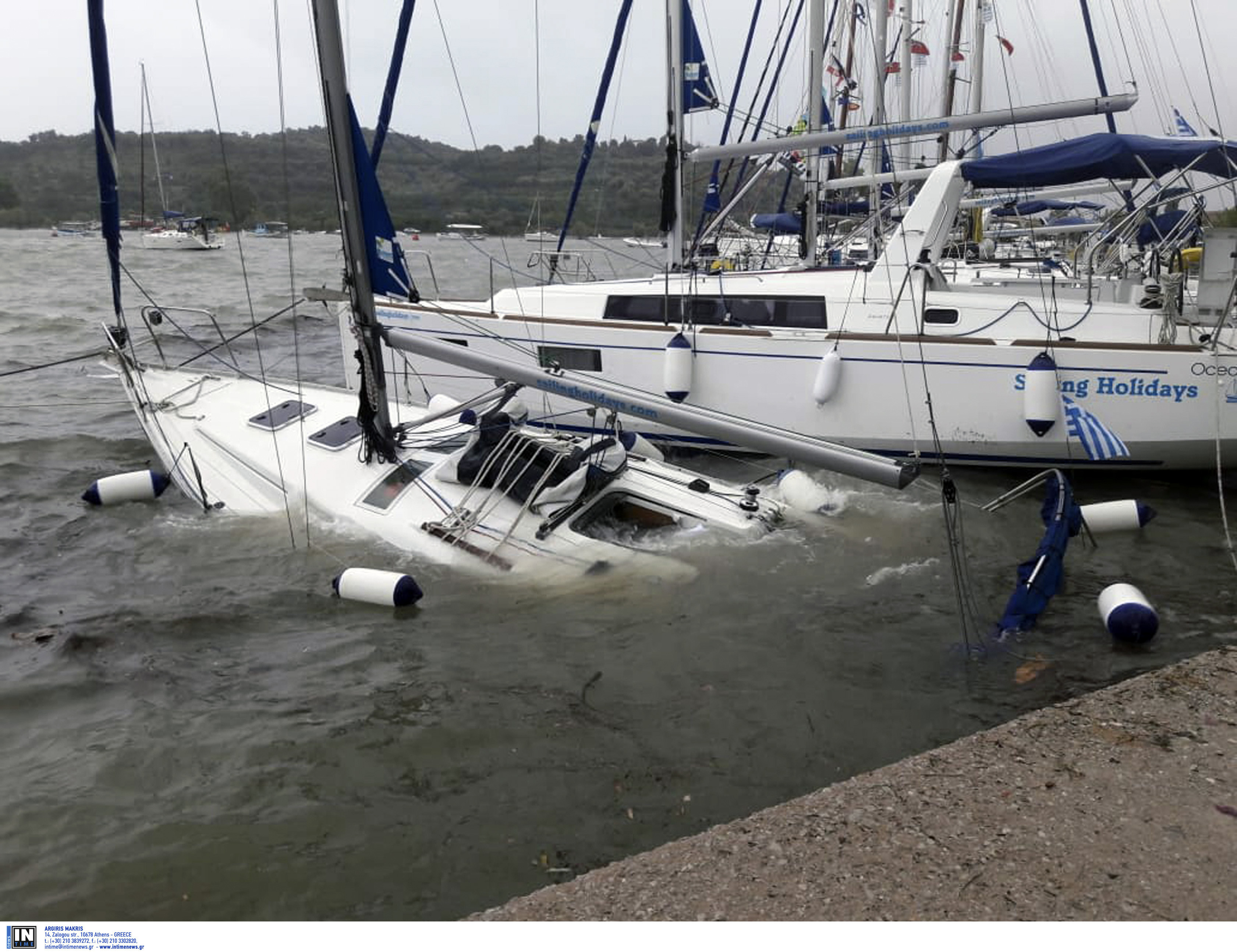 Σε Αργολίδα και Κορινθία τα σημαντικότερα προβλήματα από το πέρασμα του κυκλώνα – Λεπτό προς λεπτό η πορεία του (φωτογραφίες – βίντεο)-6