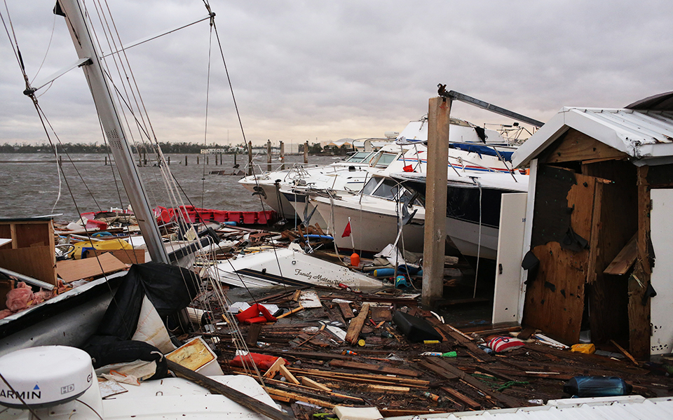 ΗΠΑ: Τουλάχιστον ένας νεκρός, πλημμύρες και καταστροφές από τον κυκλώνα Μάικλ-4