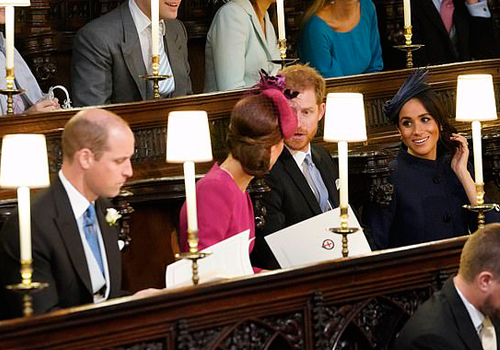 Kate Middleton VS Meghan Markle: Τι φόρεσαν στον γάμο της πριγκίπισσας Ευγενίας;-1