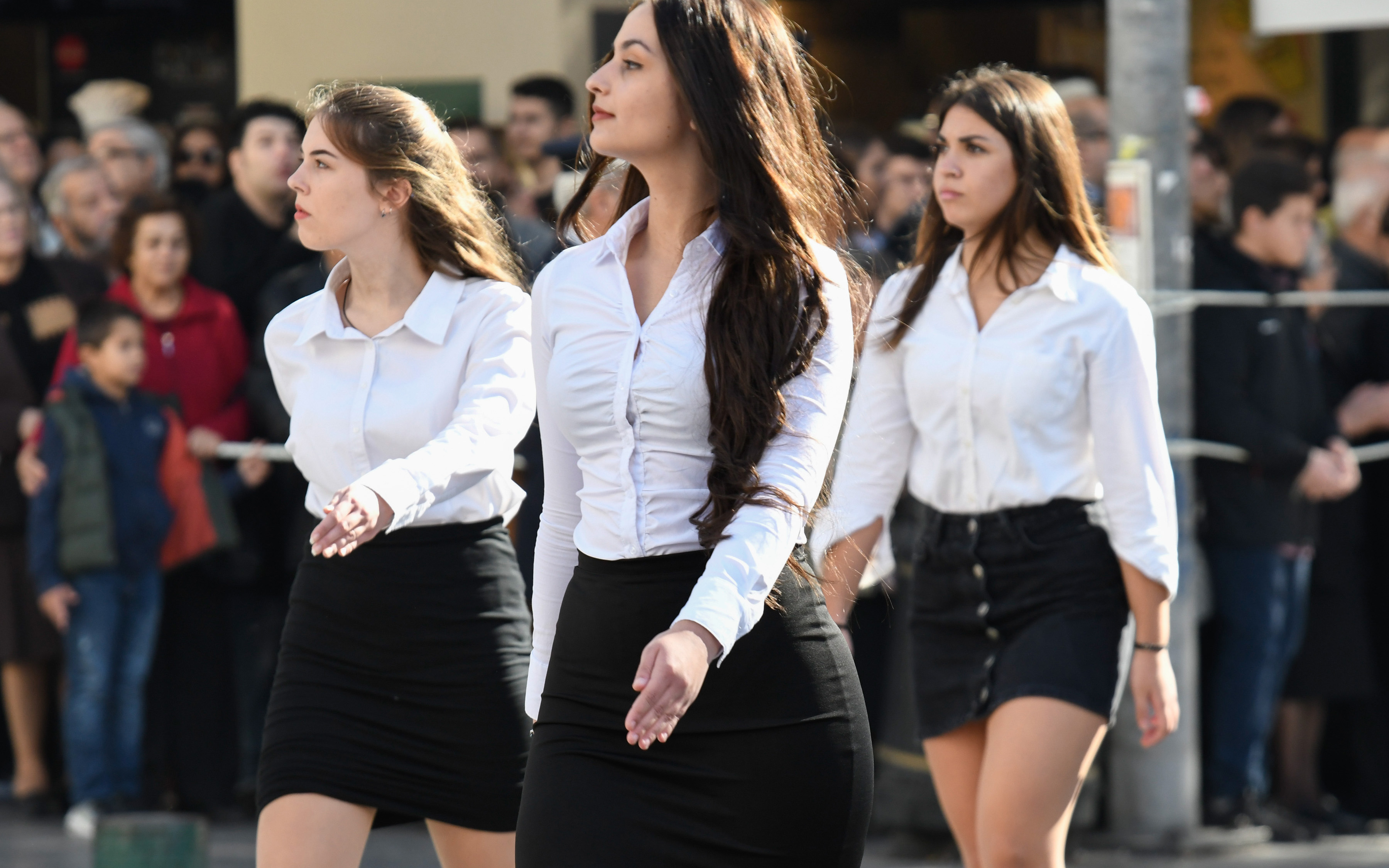 Πραγματοποιήθηκε η μαθητική παρέλαση στη Θεσσαλονίκη (φωτογραφίες)-6