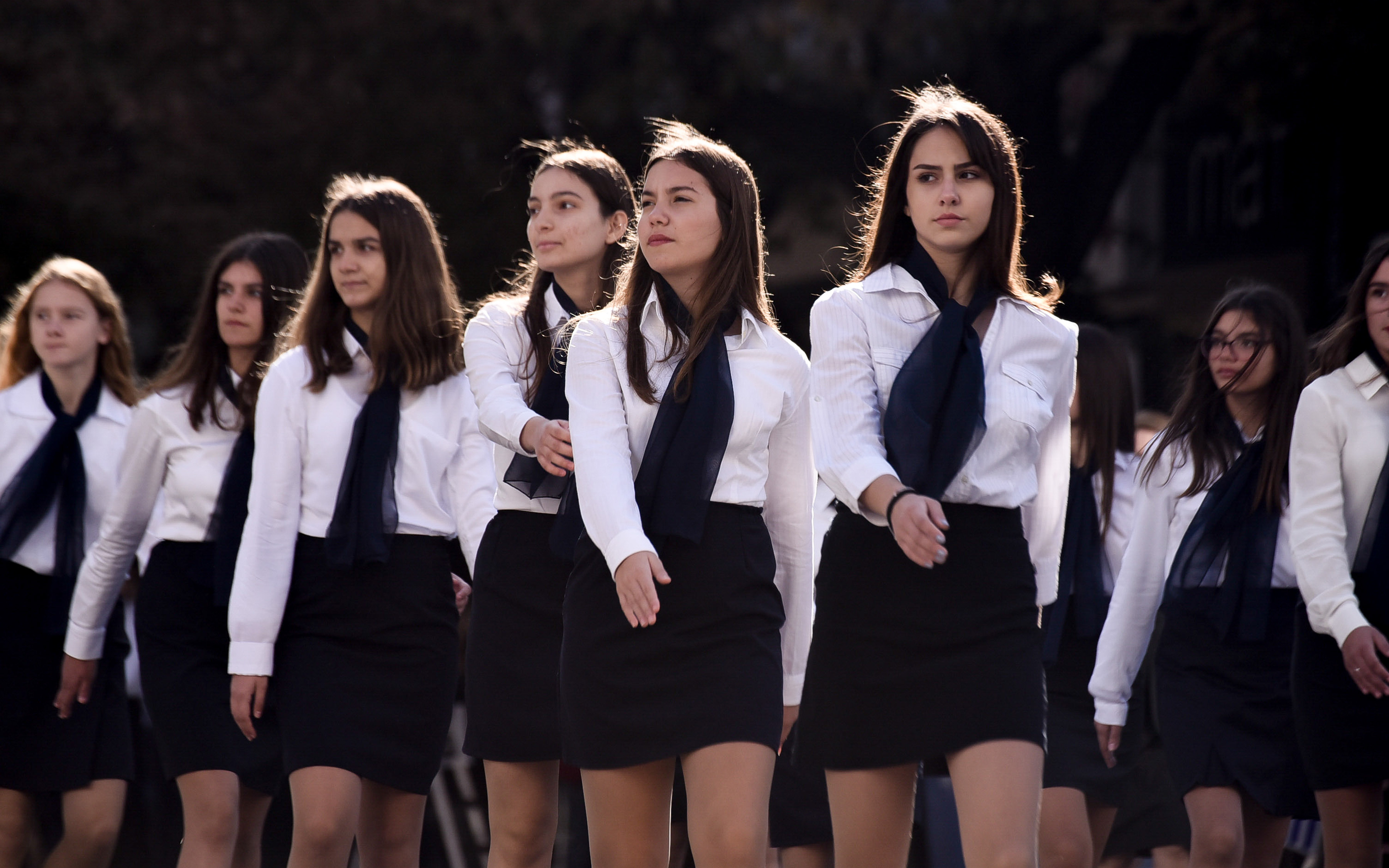 Πραγματοποιήθηκε η μαθητική παρέλαση στη Θεσσαλονίκη (φωτογραφίες)-2