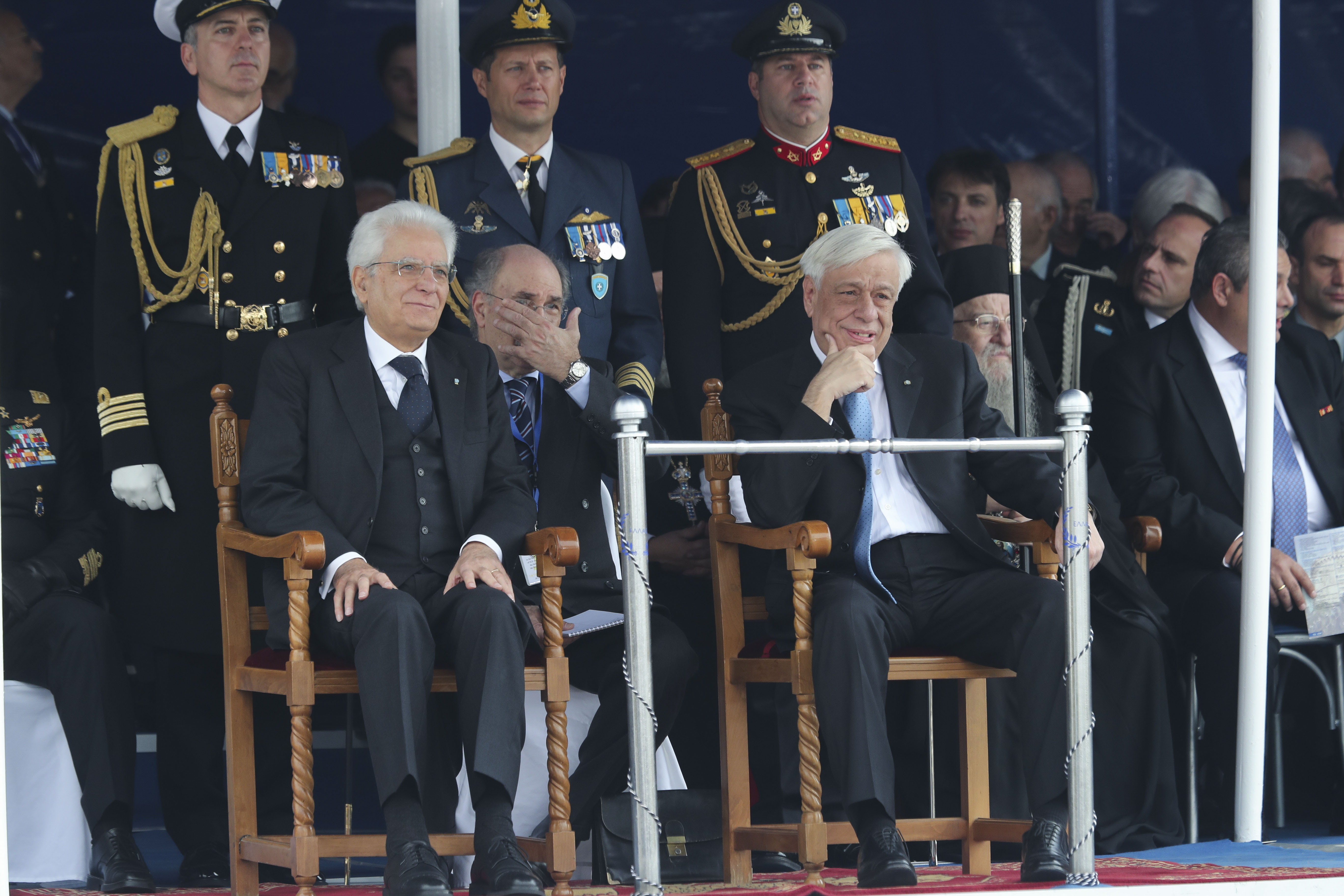 Παυλόπουλος: Το «ΟΧΙ» του 1940 εμπνέει τον αγώνα απέναντι στους νοσταλγούς του φασισμού και του ναζισμού (βίντεο)-3