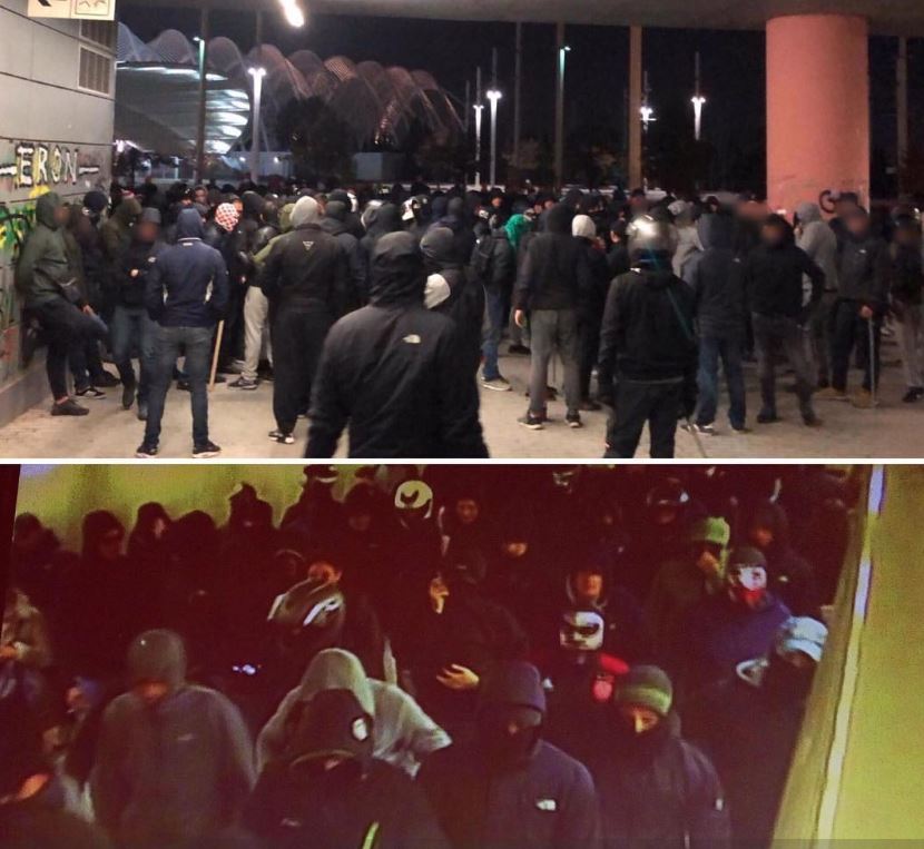 Καρέ-καρέ οι συμπλοκές Ελλήνων, Ολλανδών και Πολωνών χούλιγκαν στο κέντρο της Αθήνας (φωτογραφίες-βίντεο)-1