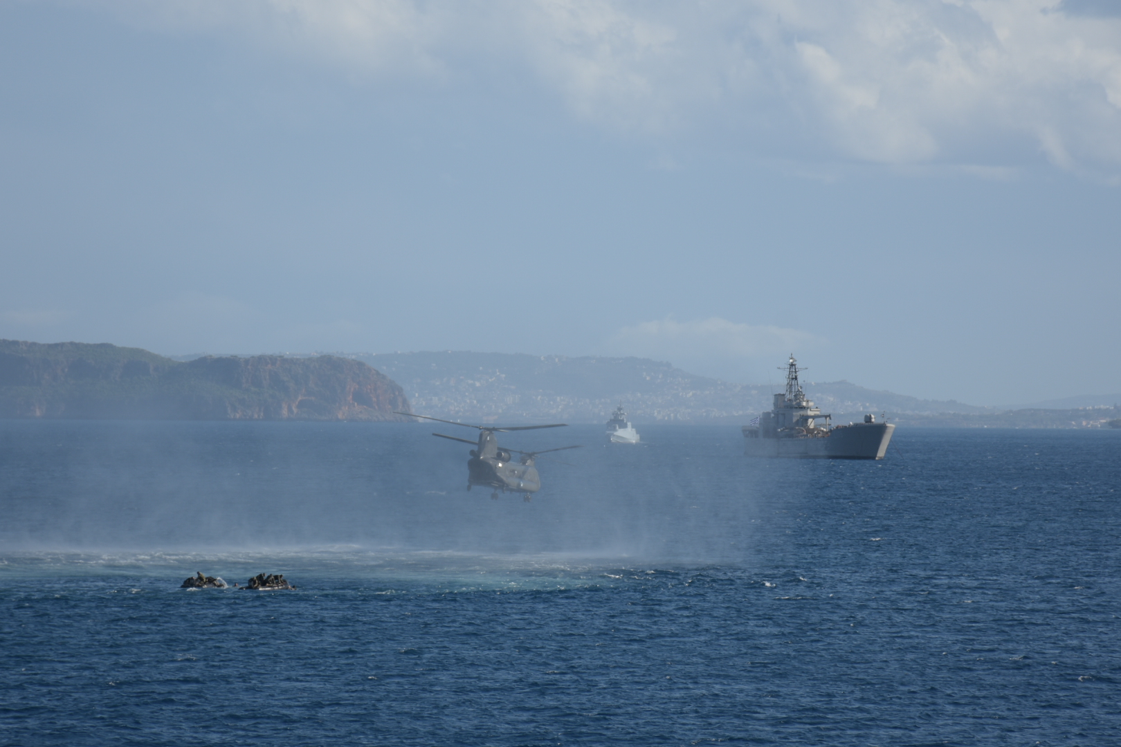 Ο ΥΕΘΑ Π. Καμμένος στην κοινή διακλαδική άσκηση Ελλάδας – Κύπρου – Αιγύπτου στην Κρήτη-3