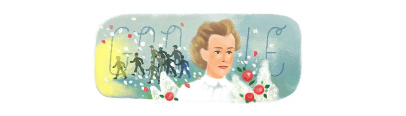 Αφιερωμένο στην ηρωίδα του Πρώτου Παγκοσμίου Πολέμου Έντιθ Κάβελ το σημερινό doodle της Google (φωτογραφίες)-1