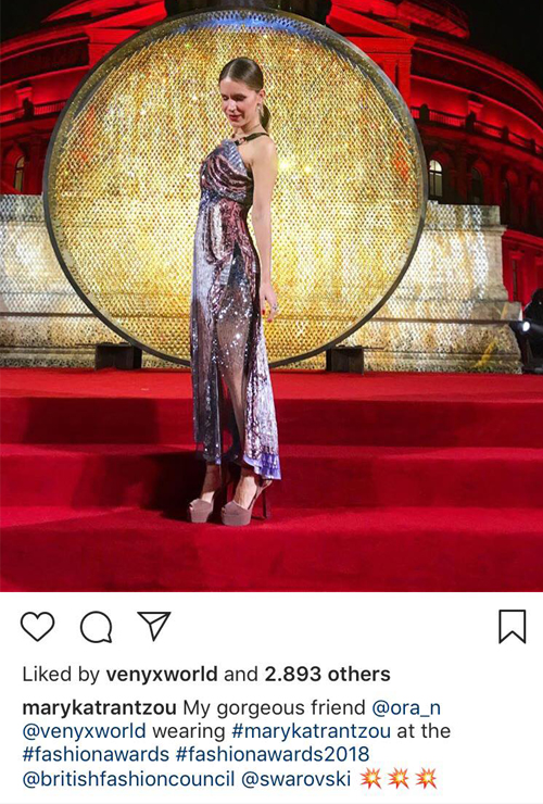 Ποιές ελληνίδες βρέθηκαν στα British Fashion Awards;-1