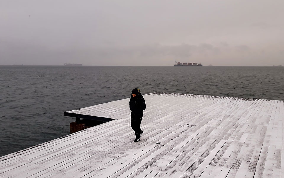 «Ντύθηκε» στα λευκά η Θεσσαλονίκη (φωτογραφίες)-3