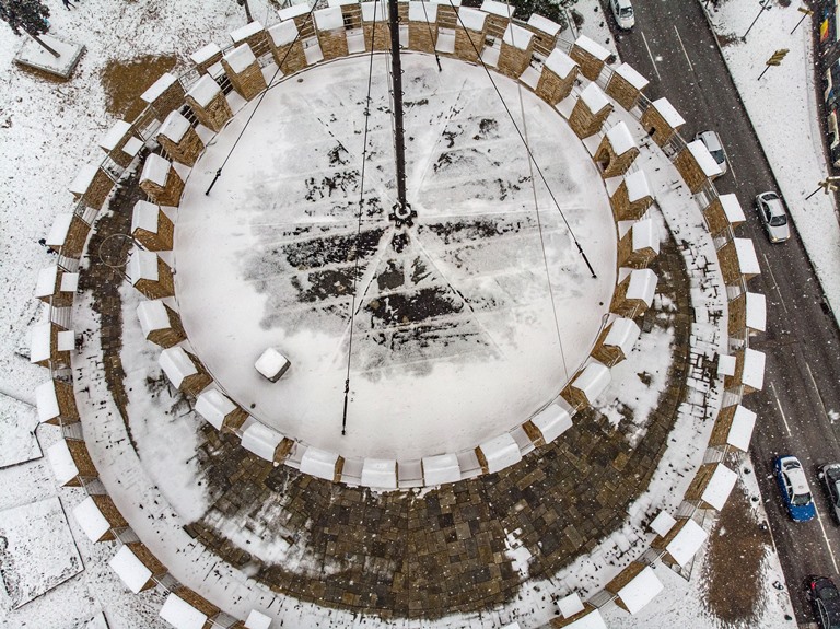 Η χιονισμένη Θεσσαλονίκη μέσα από 8 αεροφωτογραφίες-8