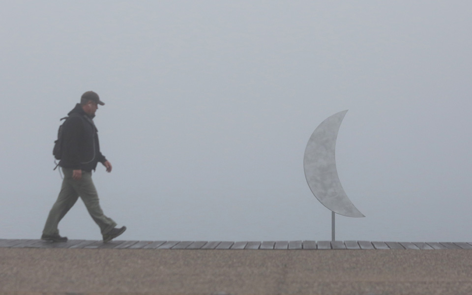 Τοπίο στην ομίχλη η Θεσσαλονίκη (φωτογραφίες)-3