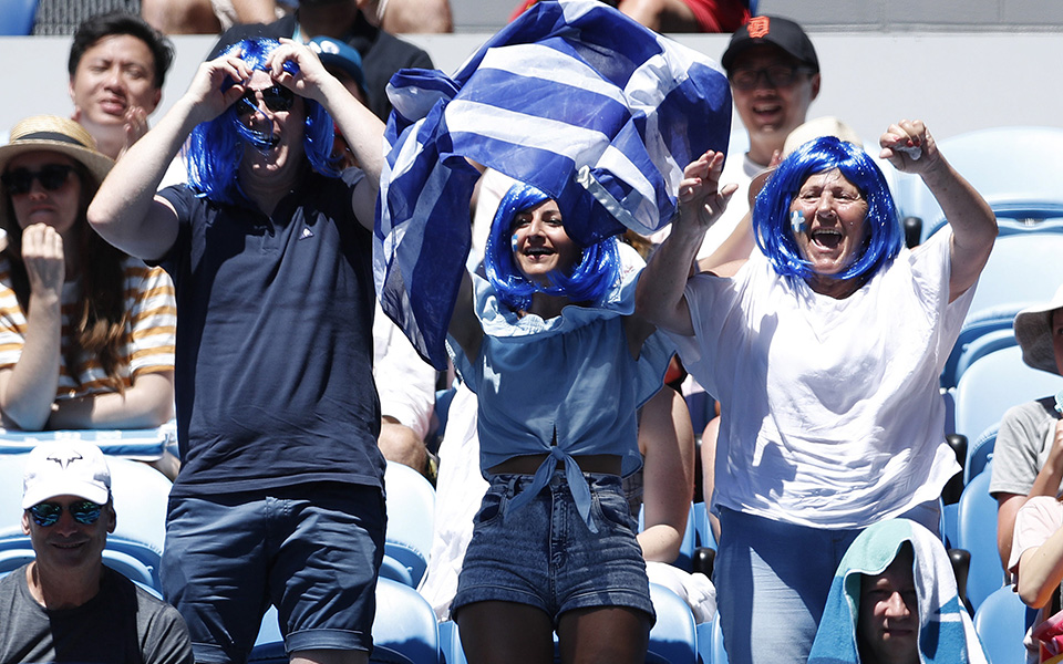 Σπουδαία πρόκριση Τσιτσιπά στα ημιτελικά του αυστραλιανού όπεν-6