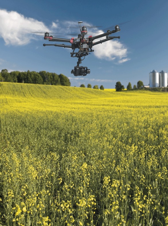 Αγροτική παραγωγή με δορυφόρους και ρομπότ-1