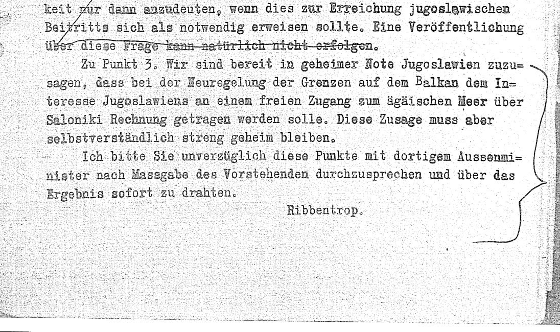 Η Θεσσαλονίκη «δώρο» των ναζί στο Βελιγράδι-2