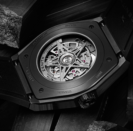 ZENITH Defy Classic Black, White & Blue Ceramic-7