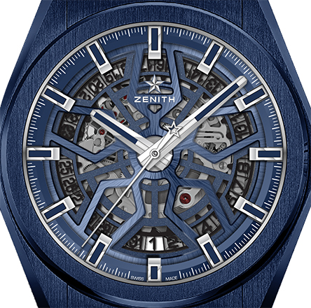 ZENITH Defy Classic Black, White & Blue Ceramic-6
