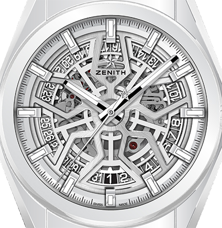 ZENITH Defy Classic Black, White & Blue Ceramic-3